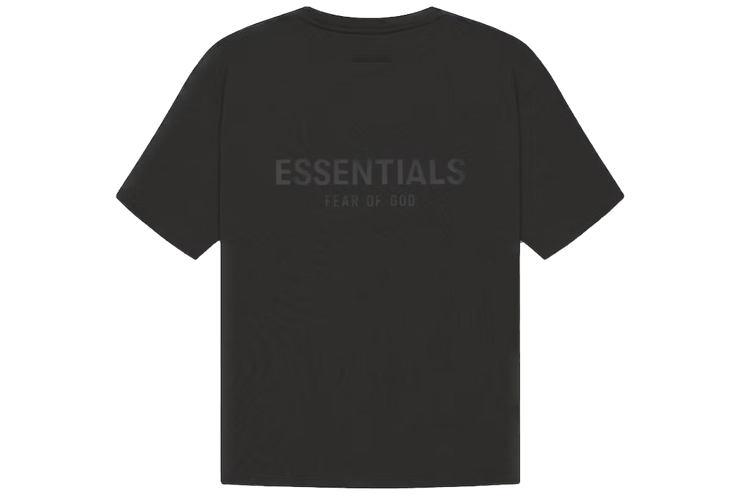 Fear of God Essentials Black Stretch Limo T-shirt